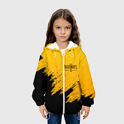 Куртка с капюшоном детская LITTLE NIGHTMARES БРЫЗГИ, цвет: 3D-белый — фото 2