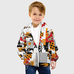 Куртка с капюшоном детская Lets Jam, цвет: 3D-белый — фото 2