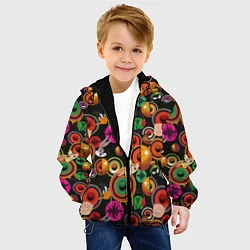 Куртка с капюшоном детская Tune Squad, цвет: 3D-черный — фото 2