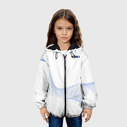 Куртка с капюшоном детская Мерч Обоз, цвет: 3D-черный — фото 2