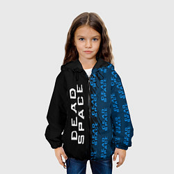 Куртка с капюшоном детская Dead Space - Strokes Pattern, цвет: 3D-черный — фото 2
