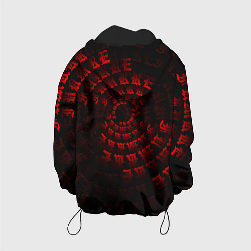 Детская куртка Fumrre red / 3D-Черный – фото 2