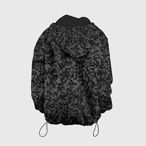 Детская куртка СЛУЖУ РОССИИ / 3D-Черный – фото 2