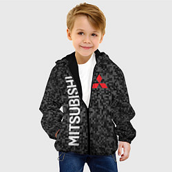 Куртка с капюшоном детская MITSUBISHI Камуфляж, цвет: 3D-черный — фото 2