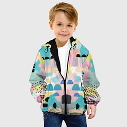 Куртка с капюшоном детская Surtex, цвет: 3D-черный — фото 2