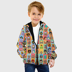 Куртка с капюшоном детская Toca Life Worl, цвет: 3D-черный — фото 2