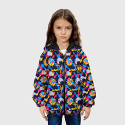 Куртка с капюшоном детская Боулинг, цвет: 3D-черный — фото 2
