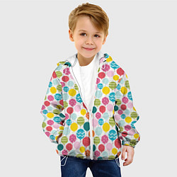 Куртка с капюшоном детская Праздник, цвет: 3D-белый — фото 2