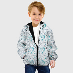 Куртка с капюшоном детская Рыбалка, цвет: 3D-черный — фото 2