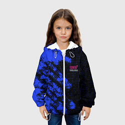 Куртка с капюшоном детская SUBARU STI СУБАРИСТ, цвет: 3D-белый — фото 2