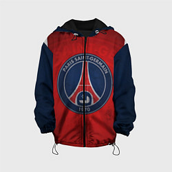 Куртка с капюшоном детская Paris Saint-Germain, цвет: 3D-черный