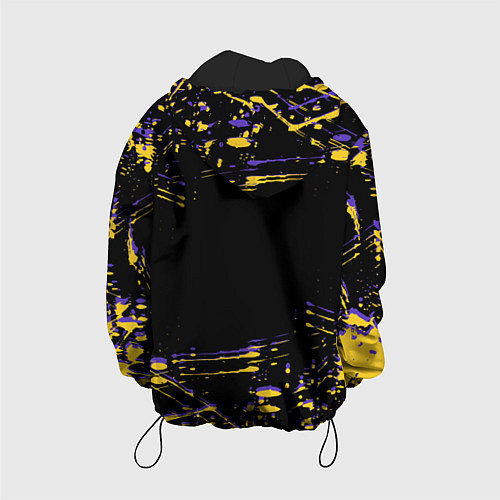 Детская куртка Los angeles lakers NBA / 3D-Черный – фото 2