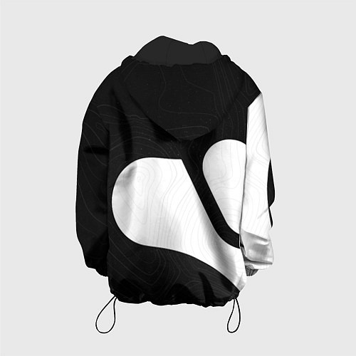 Детская куртка DESTINY 2 LOGO WHITE / 3D-Черный – фото 2