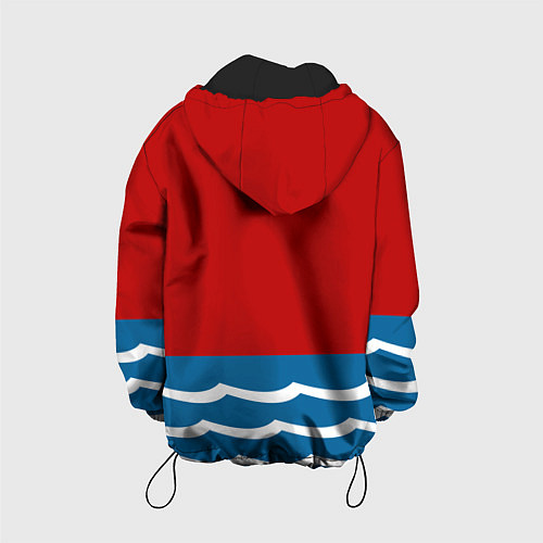 Детская куртка Герб Магадана / 3D-Черный – фото 2