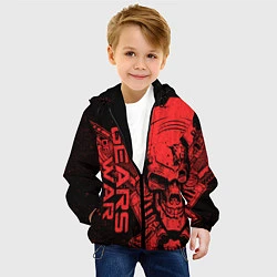 Куртка с капюшоном детская Gears 5 - Gears of War, цвет: 3D-черный — фото 2