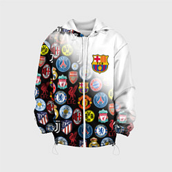 Детская куртка FC BARCELONA LOGOBOMBING
