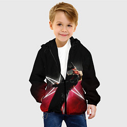 Куртка с капюшоном детская Oliver on live, цвет: 3D-черный — фото 2