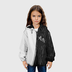 Куртка с капюшоном детская ЗОВ АДА - Краска, цвет: 3D-черный — фото 2