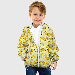 Куртка с капюшоном детская Банановый Бум, цвет: 3D-белый — фото 2