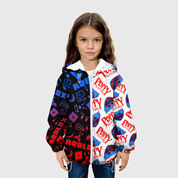 Куртка с капюшоном детская ROBLOX x POPPY PLAYTIME РОБЛОКС ПОППИ ПЛЕЙТАЙМ, цвет: 3D-белый — фото 2