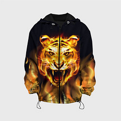 Детская куртка Тигр В Пламени
