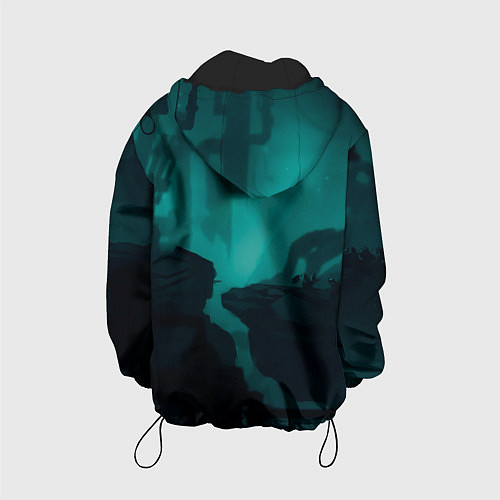 Детская куртка Limbo x Little Nightmares / 3D-Черный – фото 2