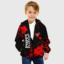 Куртка с капюшоном детская POPPY PLAYTIME ИГРА ПОППИ ПЛЕЙТАЙМ ХАГГИ ВАГГИ, цвет: 3D-черный — фото 2