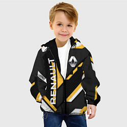 Куртка с капюшоном детская RENAULT GEOMETRY SPORT, цвет: 3D-черный — фото 2
