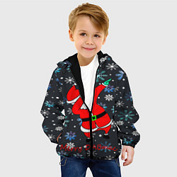Куртка с капюшоном детская DAB DED MOROZ 2022, цвет: 3D-черный — фото 2