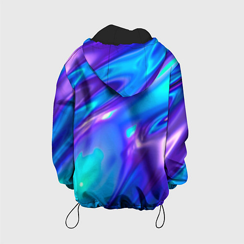 Детская куртка Neon Holographic / 3D-Черный – фото 2