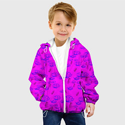 Куртка с капюшоном детская ARCANE LEAGUE Of LEGENDS - JINX, цвет: 3D-белый — фото 2