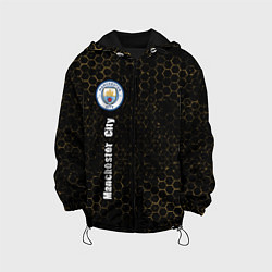 Куртка с капюшоном детская МАНЧЕСТЕР СИТИ Manchester City 2, цвет: 3D-черный