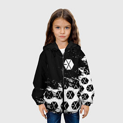 Куртка с капюшоном детская EXO BAND : эхо, цвет: 3D-черный — фото 2