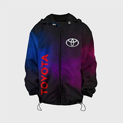 Детская куртка Toyota - неоновый дым