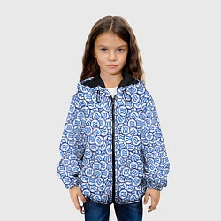 Куртка с капюшоном детская Libra весы, цвет: 3D-черный — фото 2