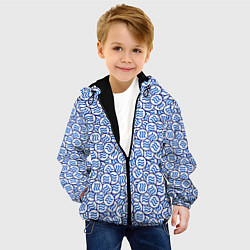 Куртка с капюшоном детская Libra весы, цвет: 3D-черный — фото 2