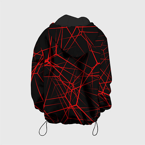 Детская куртка Audi: Красные линии / 3D-Черный – фото 2