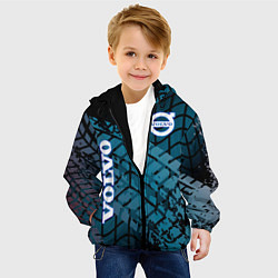 Куртка с капюшоном детская VOLVO супер класс, цвет: 3D-черный — фото 2