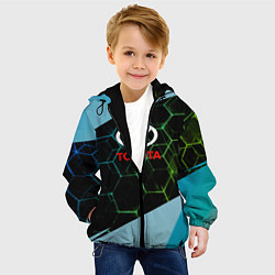 Куртка с капюшоном детская TOYOTA класс авто, цвет: 3D-черный — фото 2