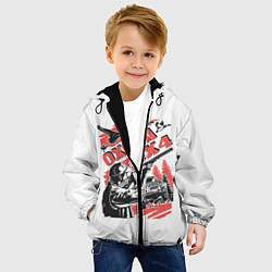 Куртка с капюшоном детская ОХОТА 4Х4, цвет: 3D-черный — фото 2