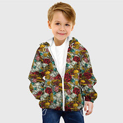 Куртка с капюшоном детская Большой Куш Jackpot, цвет: 3D-белый — фото 2