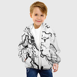 Куртка с капюшоном детская Токийские мстители Tokyo Revengers, цвет: 3D-белый — фото 2