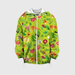 Детская куртка Летнее настроение - фрукты