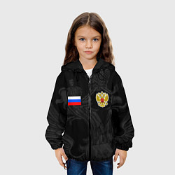 Куртка с капюшоном детская ФОРМА РОССИИ RUSSIA UNIFORM, цвет: 3D-черный — фото 2