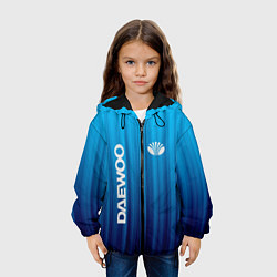 Куртка с капюшоном детская DAEWOO спорт, цвет: 3D-черный — фото 2
