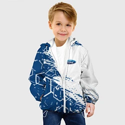 Куртка с капюшоном детская Форд ford, цвет: 3D-белый — фото 2