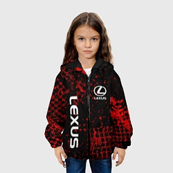 Куртка с капюшоном детская LEXUS ЛЕКСУС ГРАНЖ, цвет: 3D-черный — фото 2