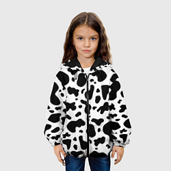 Куртка с капюшоном детская БУРЕНКА ПАТТЕРН, цвет: 3D-черный — фото 2
