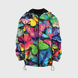 Детская куртка Стая бабочек Pattern