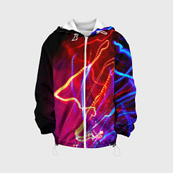 Детская куртка Neon vanguard pattern Lighting
